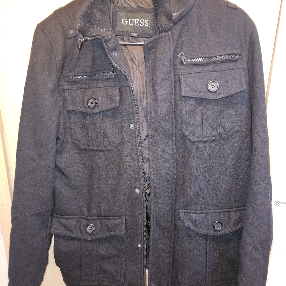 Guess Wool Jacket Size M - image 1